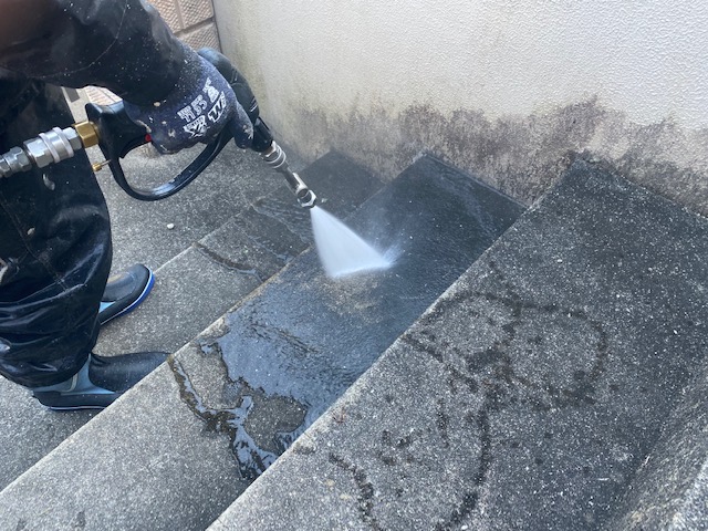 福岡県 北九州市 八幡西区 F様邸 の 高圧洗浄工事 行って参りました！