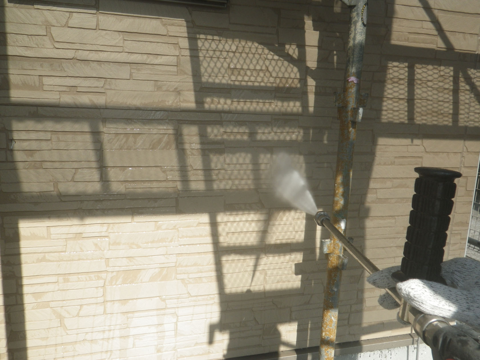 福岡県 嘉麻市 T様邸の 高圧洗浄工事