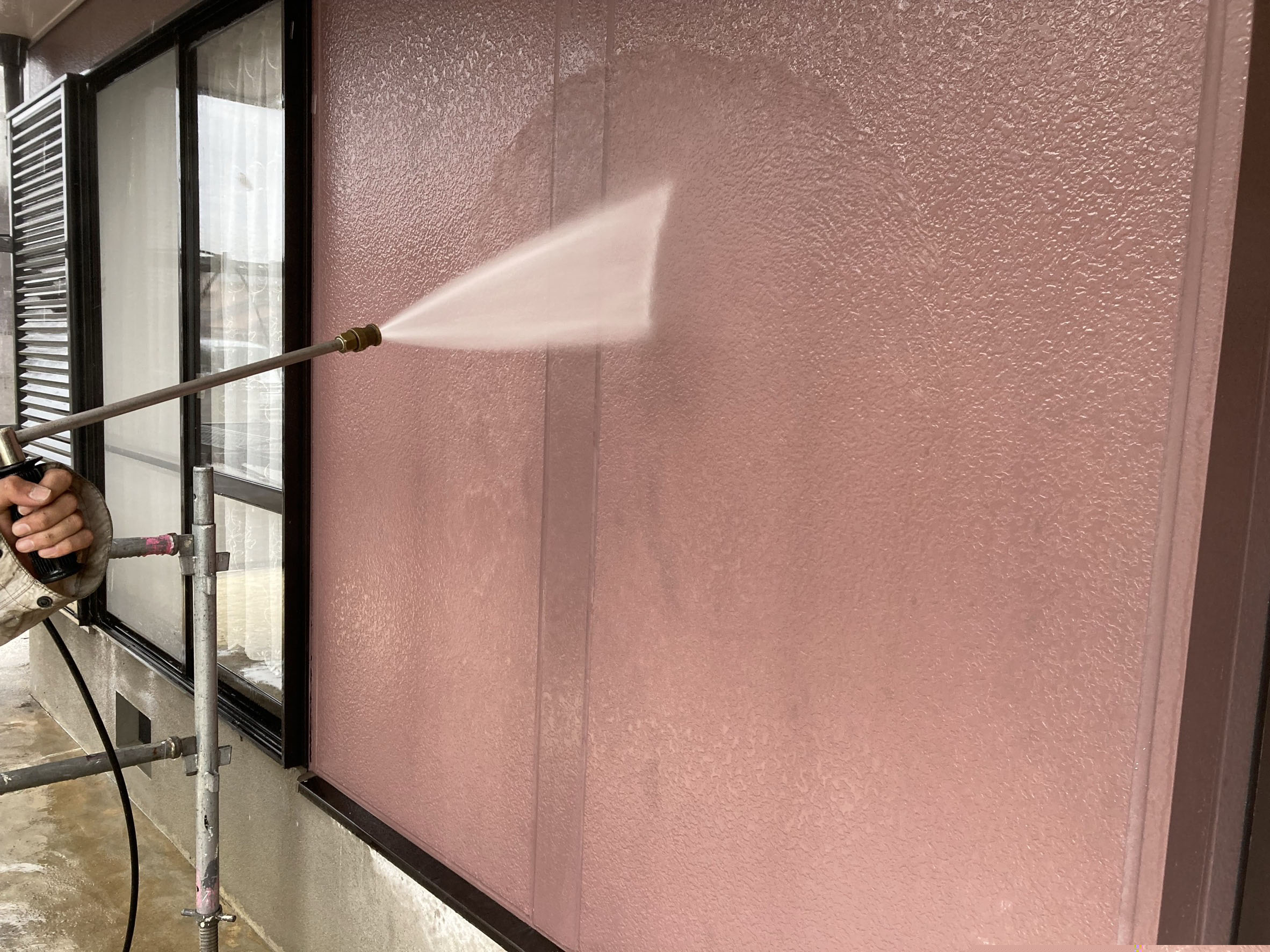 福岡県 田川郡  A様邸の 高圧洗浄工事