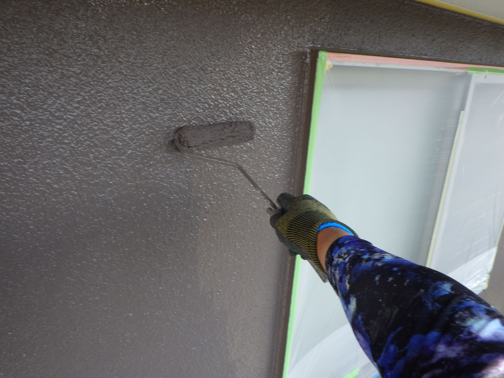 福岡県 直方市 S様邸の 外壁塗装工事