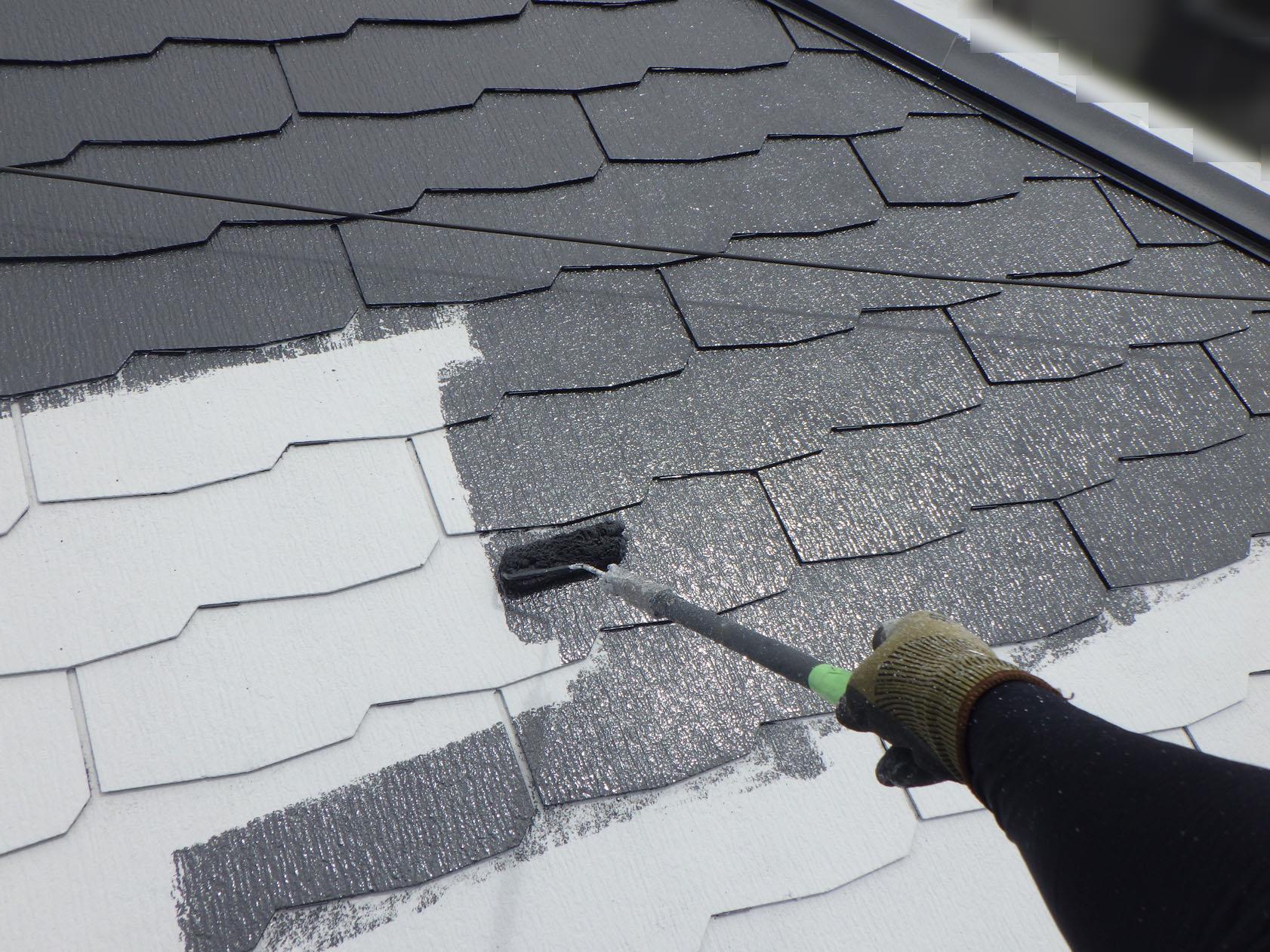 福岡県 福津市 A様邸の 屋根塗装工事