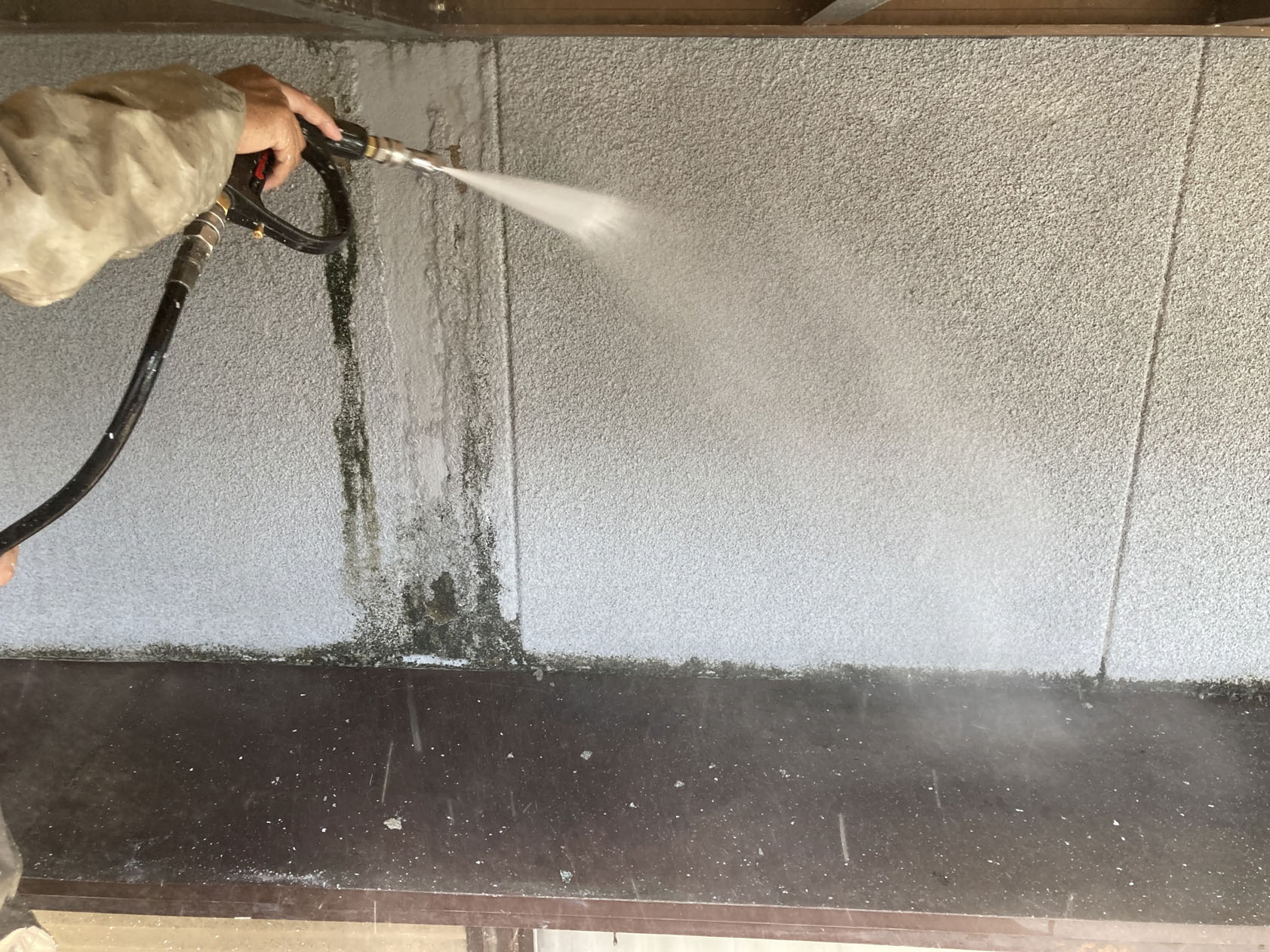 福岡県 鞍手郡 D様邸の 高圧洗浄工事