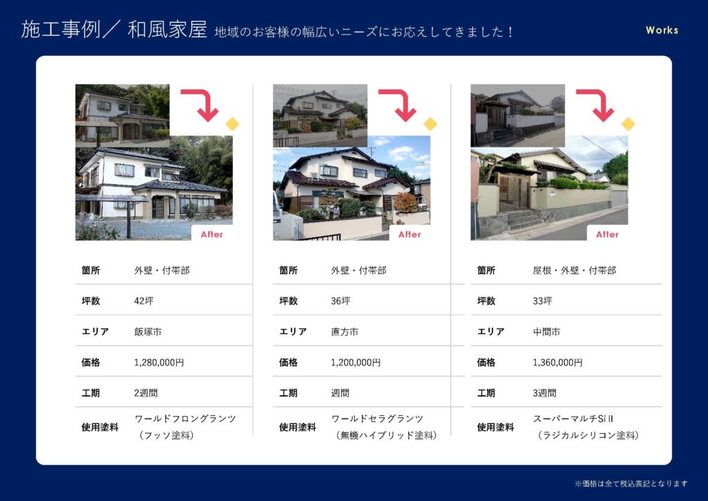 施工事例のご紹介｜和風家屋の塗装工事【塗装本舗絆ホームサービス】