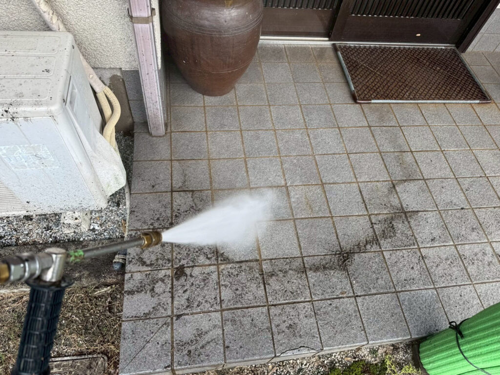 福岡県 飯塚市 S様邸の 高圧洗浄工事