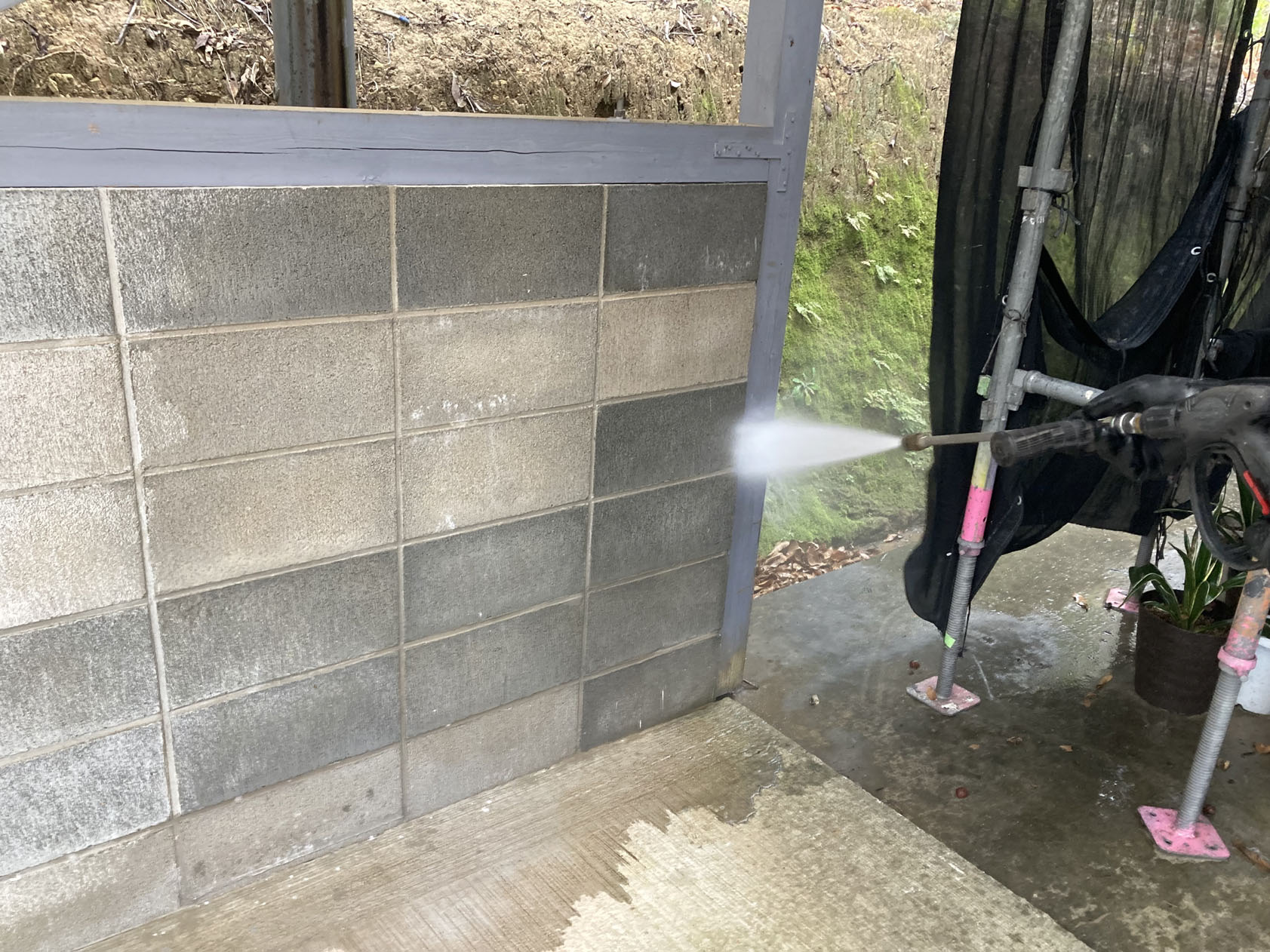 福岡県 嘉麻市 N様邸の 高圧洗浄工事 |福岡県 直方市 の 塗装本舗 絆ホームサービス